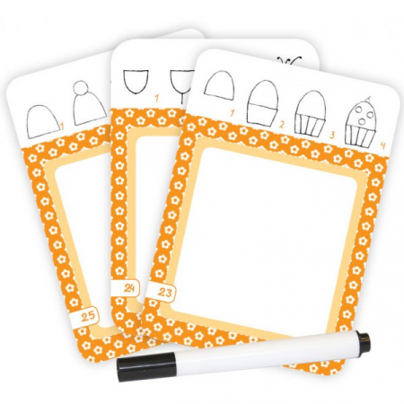 Fişe de desen cu animale - scrie si sterge [2]