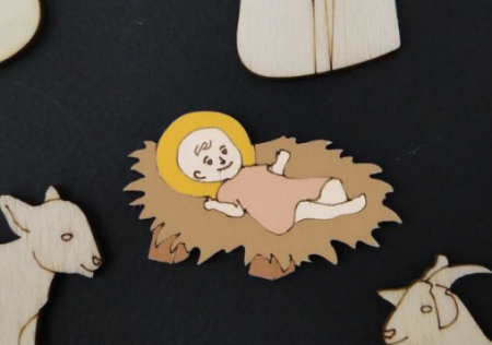 FORME LEMN - PEISAJ NASTEREA DOMNULUI SET [1]