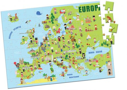 Harta Europei: Puzzle [1]