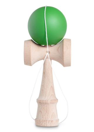 Jocuri si jucarii varsta 6 ani+ - Kendama verde - joc de indemanare BS Toys