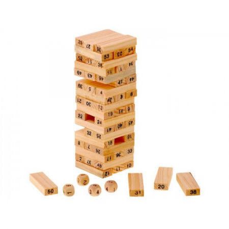Jenga mic - turn instabil de stivuit , joc de indemanare [1]