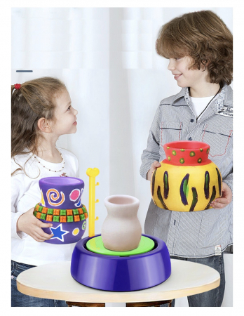 Joc creatie Roata Olarului cu lut [3]