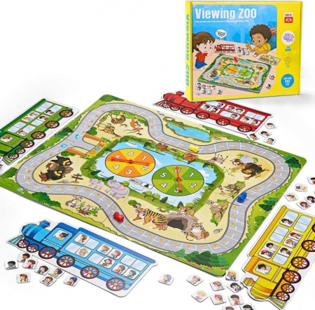 Jocuri si jucarii varsta 6 ani+ - Joc de societate Vizita la Zoo – Viewing zoo