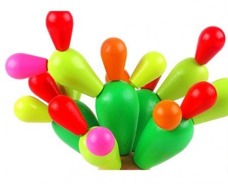 Joc din lemn Constructii Creative Cactus [1]