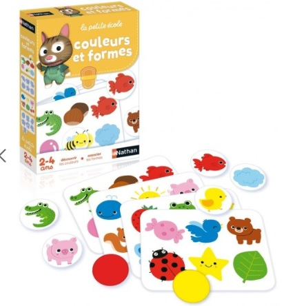 Joc educativ Forme si culori - joc de asociere [0]