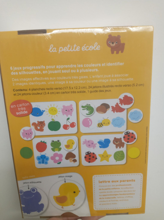 Joc educativ Forme si culori - joc de asociere [2]