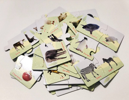 Joc Puzzle - Asociere mama si puiul [3]
