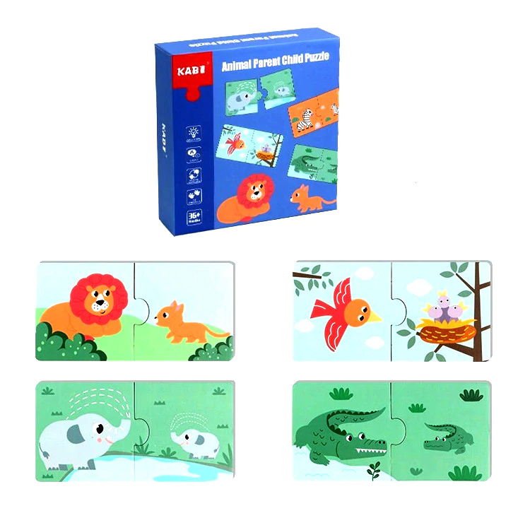 Puzzle de asociere - Mama si puiul [0]