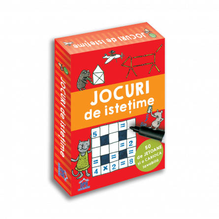 Jocuri si jucarii varsta 6 ani+ - Jocuri de istetime - 50 de jetoane