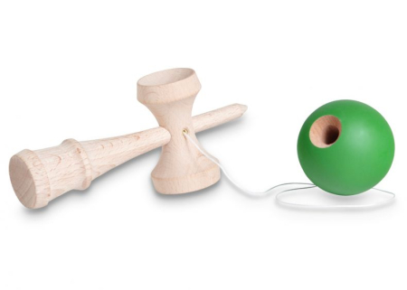 Kendama verde - joc de indemanare BS Toys [2]