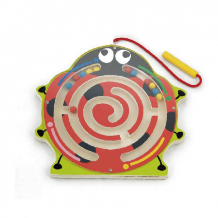 Cu animale - LABIRINT MAGNETIC CU BILE BUBURUZA - VIGA
