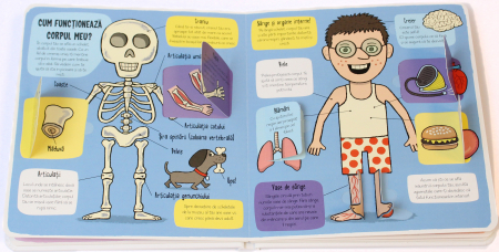 Micii exploratori Uimitorul corp uman - cu clapete [1]