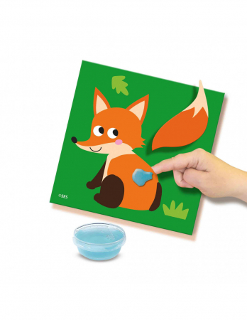 My first - Set creativ de lipit cozi la animale [2]