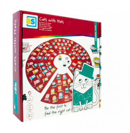 Pisici cu palarii - joc de atentie BS Toys [7]