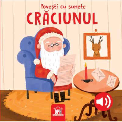 Carti si activitati de iarna si Craciun - Povesti cu sunete Craciunul