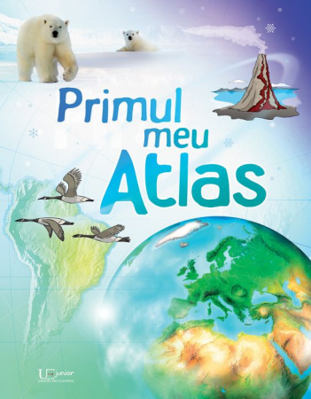 Carti si materiale in stil Montessori - Primul meu atlas (Usborne)