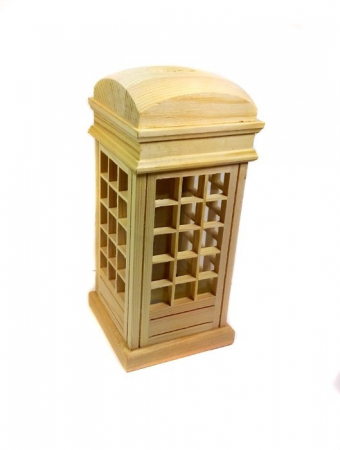 Pusculita din lemn - cabina telefonica [0]