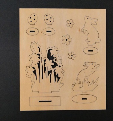 Figurine din placaj 3D - Paste [1]