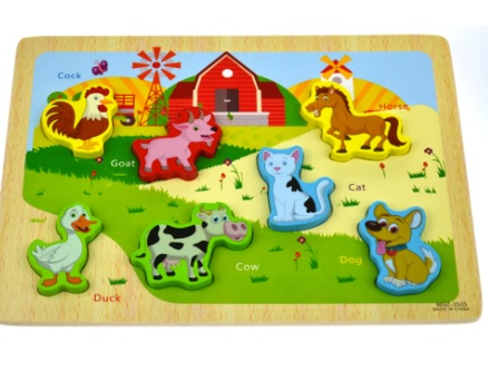 Puzzle 3D ferma de animale domestice [1]