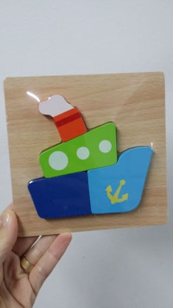 Jucarii educative - Puzzle vapor