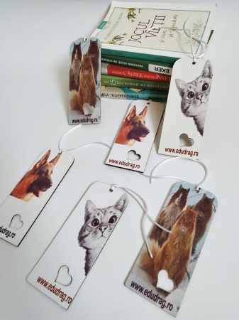 Semn de carte handmade cu pisici [1]
