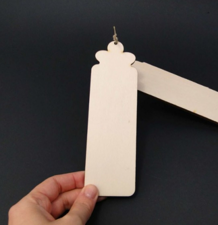 Semne de carte - Semn de carte natur - set blank