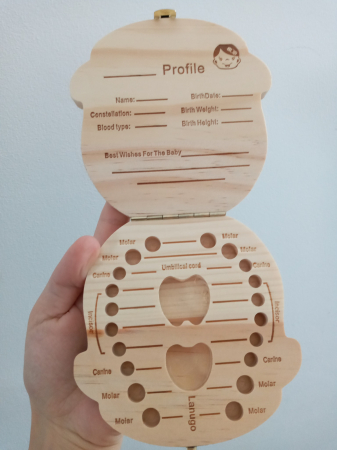 Cutiuta pentru dintisorii de lapte - model fetita [1]