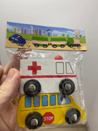 Set de 2 masini - ambulanta pompieri autobuz [2]