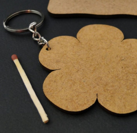 Toamna - Floare - BRELOC LEMN PLACAJ MDF