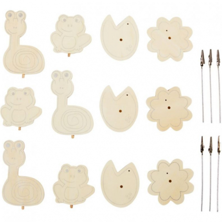 Set de creatie Notite animale, 6 buc, Haba - suport foto [1]
