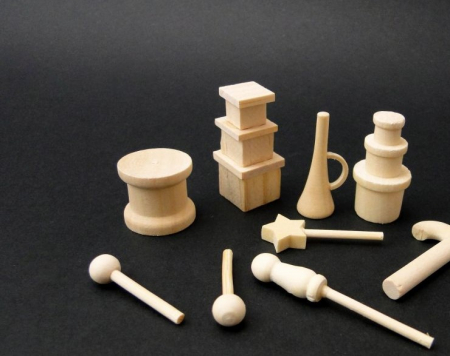 Set figurine mini din lemn - fanfara [0]
