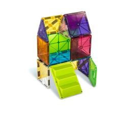 Set magnetic Magna-Tiles House cu autocolante - 28 piese [3]