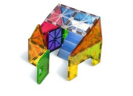 Set magnetic Magna-Tiles House cu autocolante - 28 piese [2]