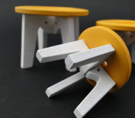 Scaun mini in forma de nasture - set [1]