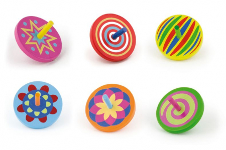 Jocuri si jucarii varsta 6 ani+ - Spinner din lemn Viga - titirez