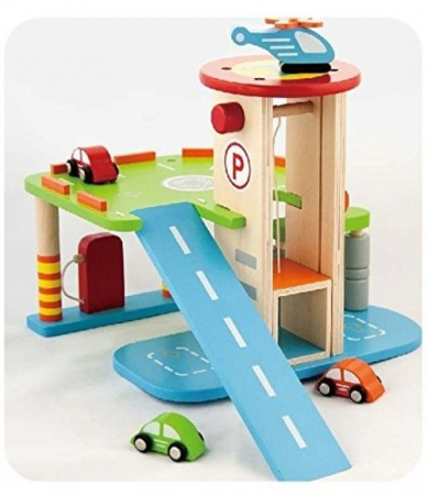 Statie de benzina cu parcare , lift si heliport - Viga [0]