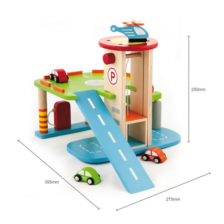 Statie de benzina cu parcare , lift si heliport - Viga [6]