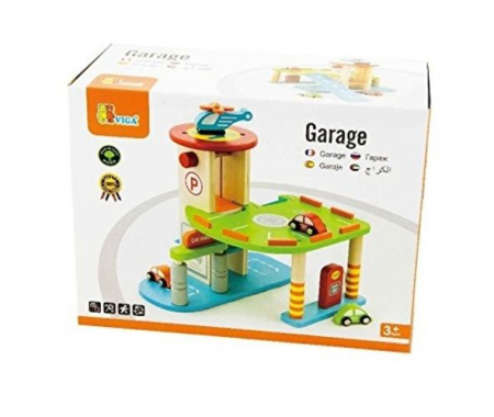 Statie de benzina cu parcare , lift si heliport - Viga [1]