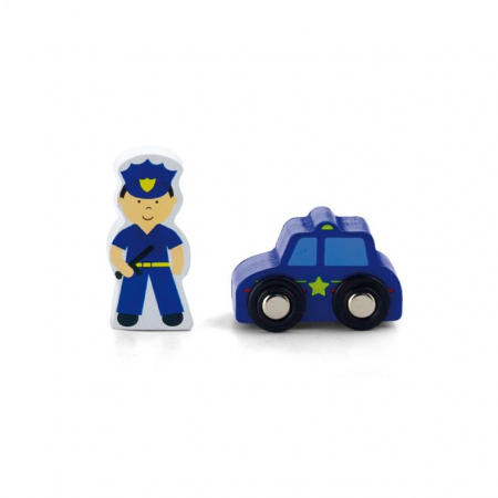 Statie de politie Viga - set de accesorii trenulete [1]