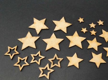 Stelute lemn - set 20 [0]