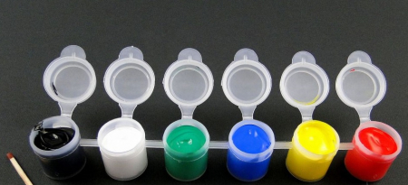 Rechizite - Vopsea acrilica set /6 culori