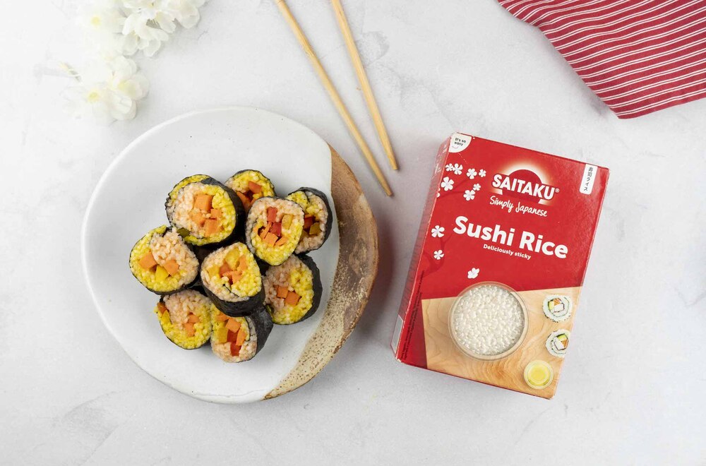 Sushi vegan de toamnă