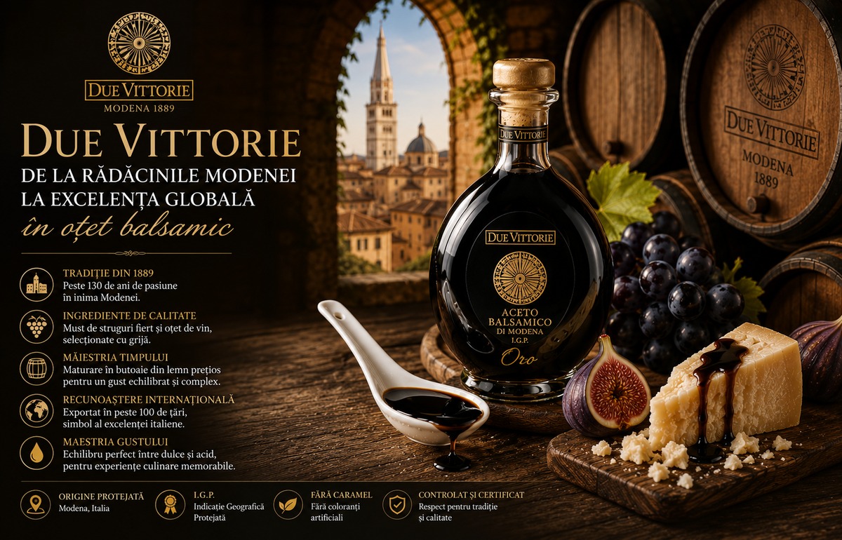 Due Vittorie: De la Radacinile Modenei la Excelenta Globala in Otet Balsamic