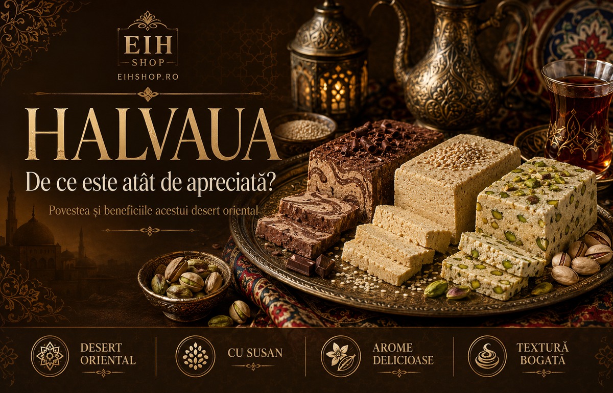 De ce este halvaua atat de apreciata? Afla povestea si beneficiile acestui desert oriental