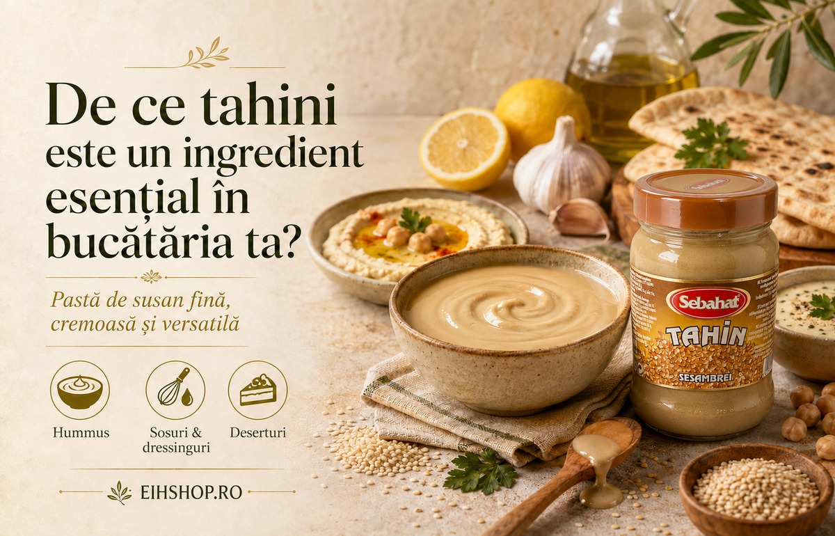 De ce tahini este un ingredient esential in bucataria ta