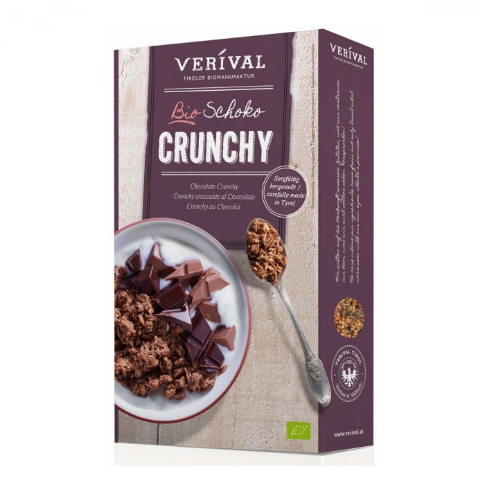 Cereale Crunchy cu ciocolata 375 g Verival Bio [1]