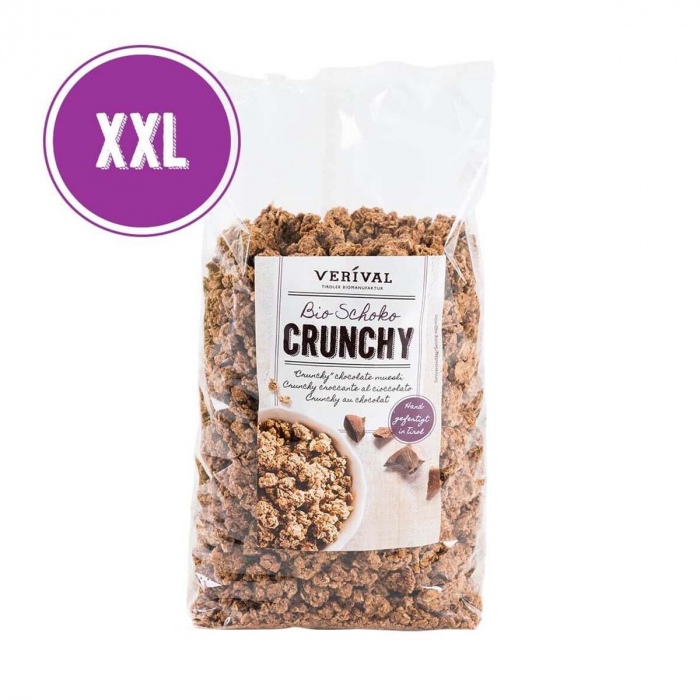 Cereale Crunchy cu ciocolata XXL 1500gr Verival Bio [2]