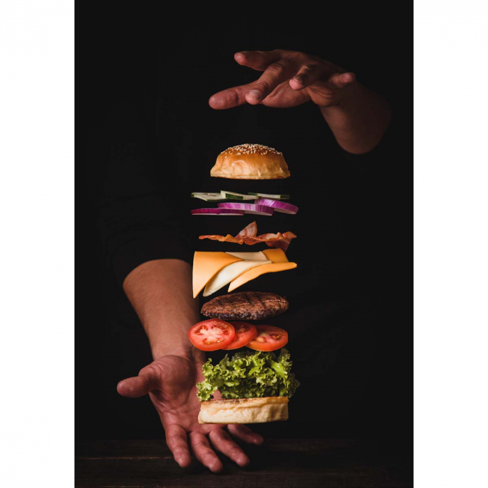 Chifla cu susan pentru hamburger 300 g Quickbury [3]
