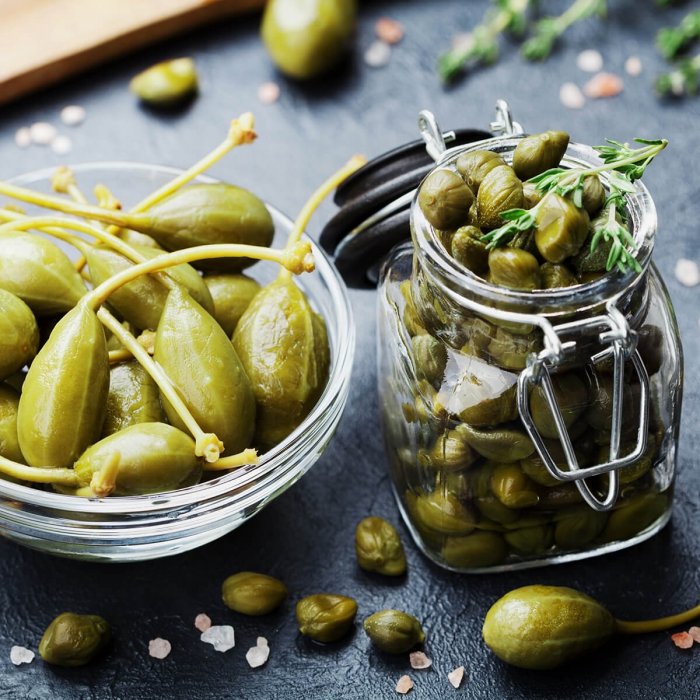 Fructe de capere picante cu codita in otet 240gr Agrucapers [2]