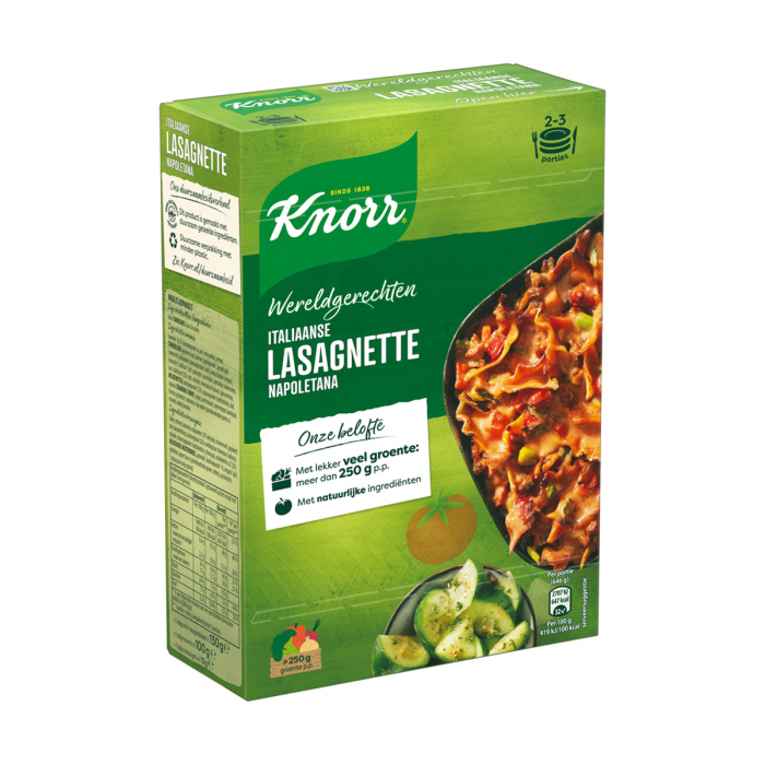 Kit Lasagnette Napolitana 242gr Knorr [2]